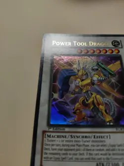 Power Tool Dragon RGBT-EN042 Ultra Rare 1st Edition LP - Image 2
