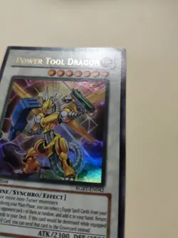 Power Tool Dragon RGBT-EN042 Ultra Rare 1st Edition LP - Image 3