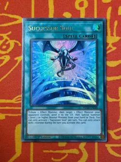 YUGIOH SUCCESSOR SOUL ULTRA RARE EXC MP20-EN246 - Image 1