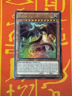 YUGIOH SLIFER THE SKY DRAGON ULTRA RARE NEAR MINT MVP1-ENSV6 - Image 1