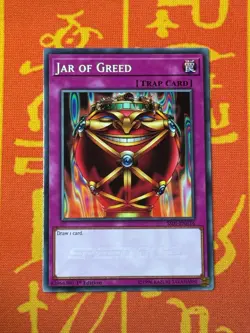 YUGIOH JAR OF GREED COMMON 1ST EDITION NM SS01-ENC16 - Image 1