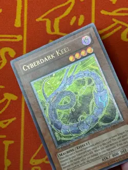 YUGIOH CYBERDARK KEEL ULTIMATE RARE 1ST EDITION NEAR MINT CDIP-EN003 NA PRINT - Image 3