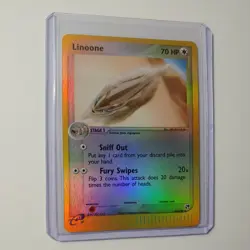 Pokemon TCG Linoone 44/100 EX Sandstorm Reverse Holo 2003 Uncommon cards Card NM - Image 1
