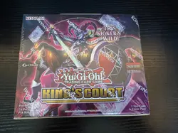 YUGIOH! KINGS COURT BOOSTER BOX (24 PACKS) NEW/SEALED - Image 1