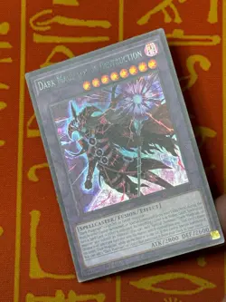 YUGIOH DARK MAGICIAN OF DESTRUCTION SECRET RARE PRINT ERROR MZMU-EN011 NA PRINT - Image 4