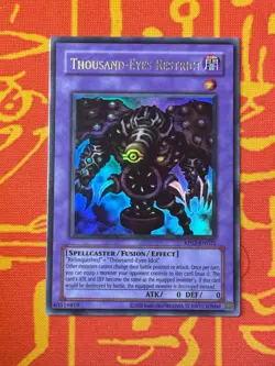 YUGIOH THOUSAND-EYES RESTRICT ULTRA RARE NM RP02-EN021 2020 REPRINT - Image 1