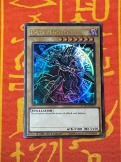 YUGIOH DARK MAGICIAN ULTRA RARE NEAR MINT MVP1-ENSV3 - Image 1