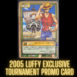 2005 ONE PIECE CARD GAME TOURNAMENT PROMO LUFFY VINTAGE OP BN-15 - Image 1