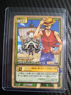 2005 ONE PIECE CARD GAME TOURNAMENT PROMO LUFFY VINTAGE OP BN-15 - Image 2