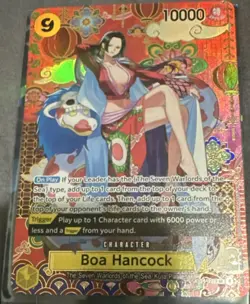 Namco One Piece CCG Boa Hancock OP14-112 Holo 10000 Power Cost 9 - Image 1