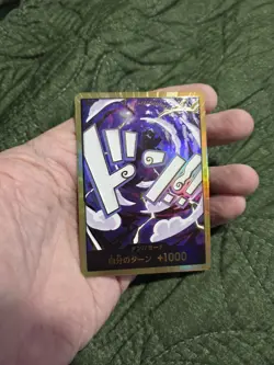 One Piece Card Game PRB02 Nika Gold Don Japanese - Image 1