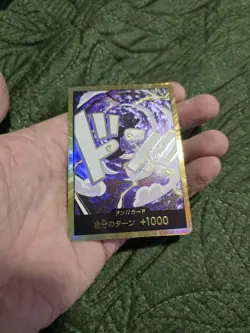 One Piece Card Game PRB02 Nika Gold Don Japanese - Image 2