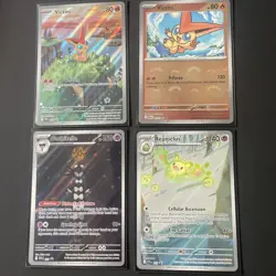 Victini 208 Pokemon Promo Cards & pokeball Near Mint + sticker pack promos - Image 1