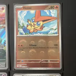 Victini 208 Pokemon Promo Cards & pokeball Near Mint + sticker pack promos - Image 4