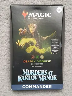 Magic the Gathering - Murders at Karlov Manor Commander Deck - Deadly Disguise - Image 1