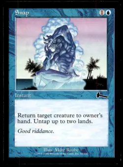 MTG Snap LP Light Play Urza's Legacy [2786] - Image 1