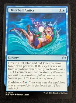 MTG - Otterball Antics - Bloomburrow - Pack Fresh!! - Image 1
