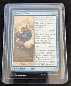 MTG - Gossip's Talent - Bloomburrow - Pack Fresh!! - Image 2