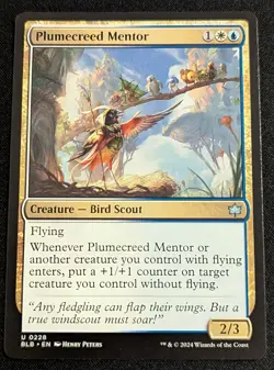 MTG - Plumecreed Mentor - Bloomburrow - Pack Fresh!! - Image 1
