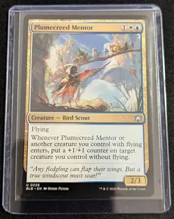 MTG - Plumecreed Mentor - Bloomburrow - Pack Fresh!! - Image 2
