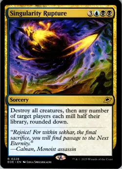 Singularity Rupture - R - - Normal - Edge of Eternities - #228 - NM - MTG - Image 1