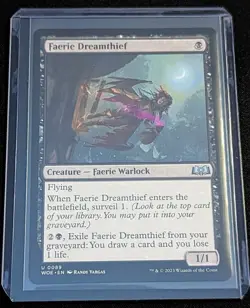 MTG - Faerie Dreamthief - Wilds of Eldraine - Pack Fresh!! - Image 2