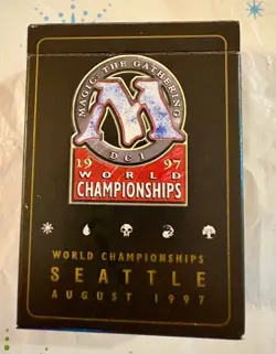 WORLD CHAMPIONSHIP SEATTLE 1997 MAGIC THE GATHERING MTG JANOSCH KUHN (YED79) - Image 2