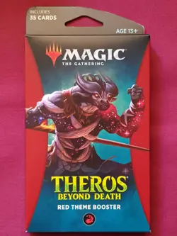 Magic The Gathering THEROS BEYOND DEATH RED New Sealed THEME BOOSTER Pack MTG - Image 1
