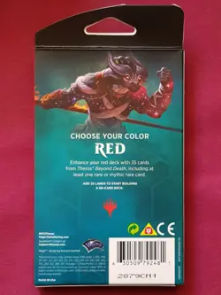 Magic The Gathering THEROS BEYOND DEATH RED New Sealed THEME BOOSTER Pack MTG - Image 2