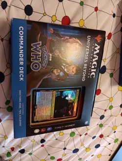 Magic The Gathering Doctor Who Timey-Winey Commander Deck - Image 1