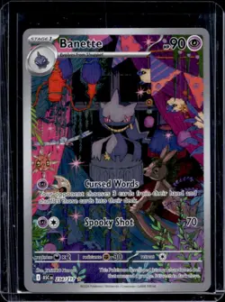 2026 Pokemon Ascended Heroes Banette Illustration Rare #234/217 - Image 1