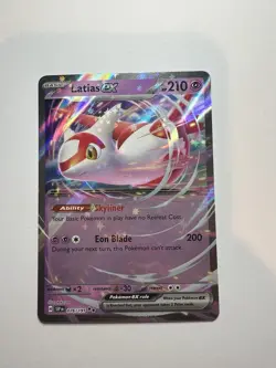 2024 Pokemon SV Surging Sparks - SSP EN Latias Ex Reverse Holo #076/191 - Image 1