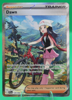 Dawn 129/094 Secret Rare PFL EN Phantasmal Flames Pokemon Card NM Full Art - Image 1