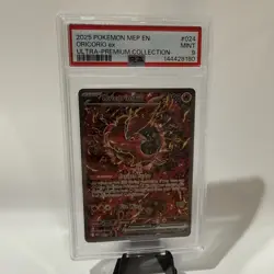 PSA 9 Oricorio EX #024 Mega Evolution—Black Star Promo Holo - Image 1