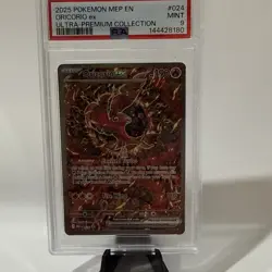 PSA 9 Oricorio EX #024 Mega Evolution—Black Star Promo Holo - Image 5