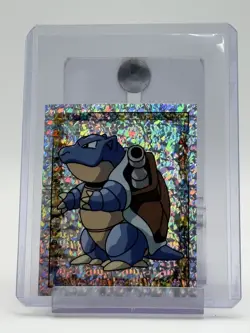BLASTOISE 1999 POKEMON MERLIN STICKER HOLO SPARKLE PRISM #S4 Q6233 - Image 1