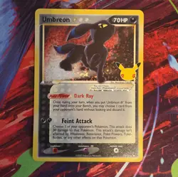Pokemon Celebrations Umbreon Gold Star #17/17 Classic Collection (NM) - Image 1