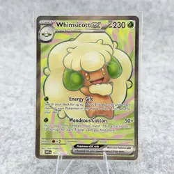 Whimsicott Ex 157/086 Holo Ultra Rare White Flare Pokemon TCG Holo Near Mint - Image 1