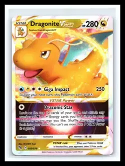 Dragonite VSTAR 050/078 Pokemon GO Holo - Image 1