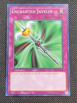 YuGiOh! - Enchanted Javelin PSV-EN015 Common 25th Anniversary Edition Near Mint - Image 1