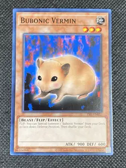 YuGiOh! - Bubonic Vermin PSV-EN057 Common 25th Anniversary Edition Near Mint - Image 1