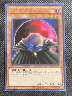 YuGiOh! - Vampire Baby PSV-EN090 Rare 25th Anniversary Edition Near Mint - Image 1