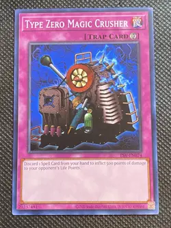 3x YuGiOh! Type Zero Magic Crusher PSV-EN074 Common 25th Anniversary Edition NM - Image 2