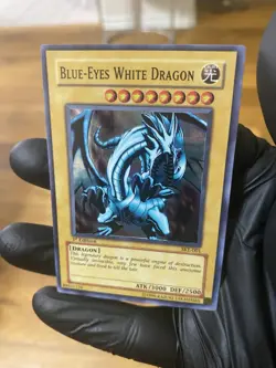 Yu-Gi-Oh! Konami Blue-Eyes White Dragon SKE 1st Edition Holo - Image 5