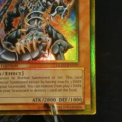 Dark Armed Dragon GLD2-EN031 Gold Series 2009 Ultra Rare Limited Edition LP - Image 4