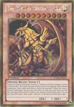 The Winged Dragon of Ra - 1st Edition Premium Gold LP YuGiOh - Image 1