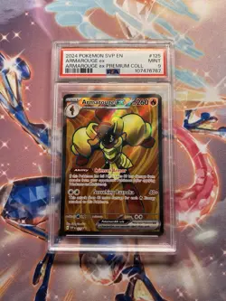 PSA 9 MINT Armarouge ex SVP 125 Black Star Promo Pokemon Premium Collection - Image 1
