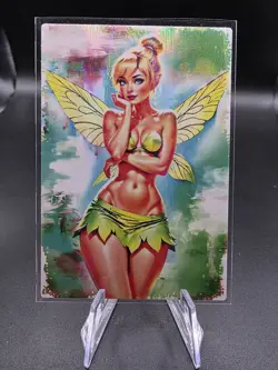 Tinker Bell Holographic Anime Collectible Trading Card - Image 1