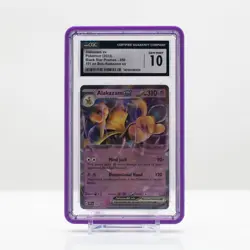 Pokemon Alakazam ex #050 Black Star Promo Scarlet & Violet 2023- CGC 10 - Image 1