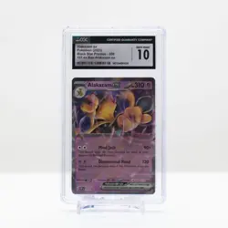 Pokemon Alakazam ex #050 Black Star Promo Scarlet & Violet 2023- CGC 10 - Image 2